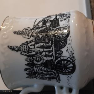 Vintage mustache cup